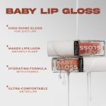 Revolution Relove Baby Gloss – Sweet | Lip Gloss for Shiny, Hydrated Lips | Lightweight, Non-Sticky, Vegan & Cruelty-Free - Image 2