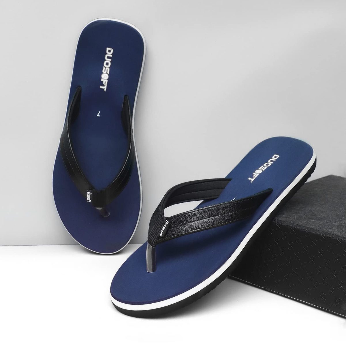 Doctor Walk Flip Flop for Men | Soft Comfortable | Breathable | Fashionable | Stylish | Trendy | Super soft | Lightweight | Anti-Slip Sole | Indoor & Outdoor | (DW-14) - Image 3