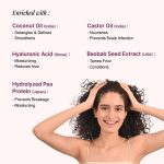Bare Anatomy Curl Defining Shampoo | Curl Retention & 2X Frizz Protection For 48 Hours | Powered By Coconut Oil, Hyaluronic Acid & Castor Oil | Sulphate & Paraben Free | Women & Men | 250 ml - Image 4