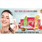 LAKMÉ Blush & Glow Strawberry Sheet Mask, 25 Ml - Image 7