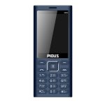 Pious M28 Dual Sim Keypad Mobile Phone (2.8 Inch Display, Wireless FM Radio, 3000 mAh Big Battery, Made in India) (Aqua Blue)