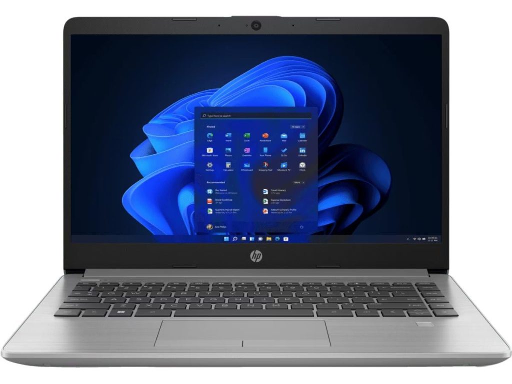 HP Laptop 240 G9 (2024), Intel Core i5 12th Gen 1235U - (16GB/512GB SSD/Intel Iris Xe Graphics/Windows 11 Pro) Thin and Light Business Laptop/14 (35.56cm)/Silver/1.47 kg/MS Office 2021