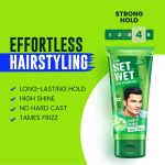 Set Wet Styling Hair Gel for Men - Party Shine, 100gm | Strong Hold, High Shine |For Short to Medium Hair| No Alcohol, No Sulphate - Image 3