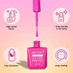 Swiss Beauty Professional UV Gel Nail Polish, Lasts Upto 21 Days, Super Glossy Finish, Non-Chipping, Non-Smudging, Quick Drying Nail Polish, Primer, 15 ml - Image 3