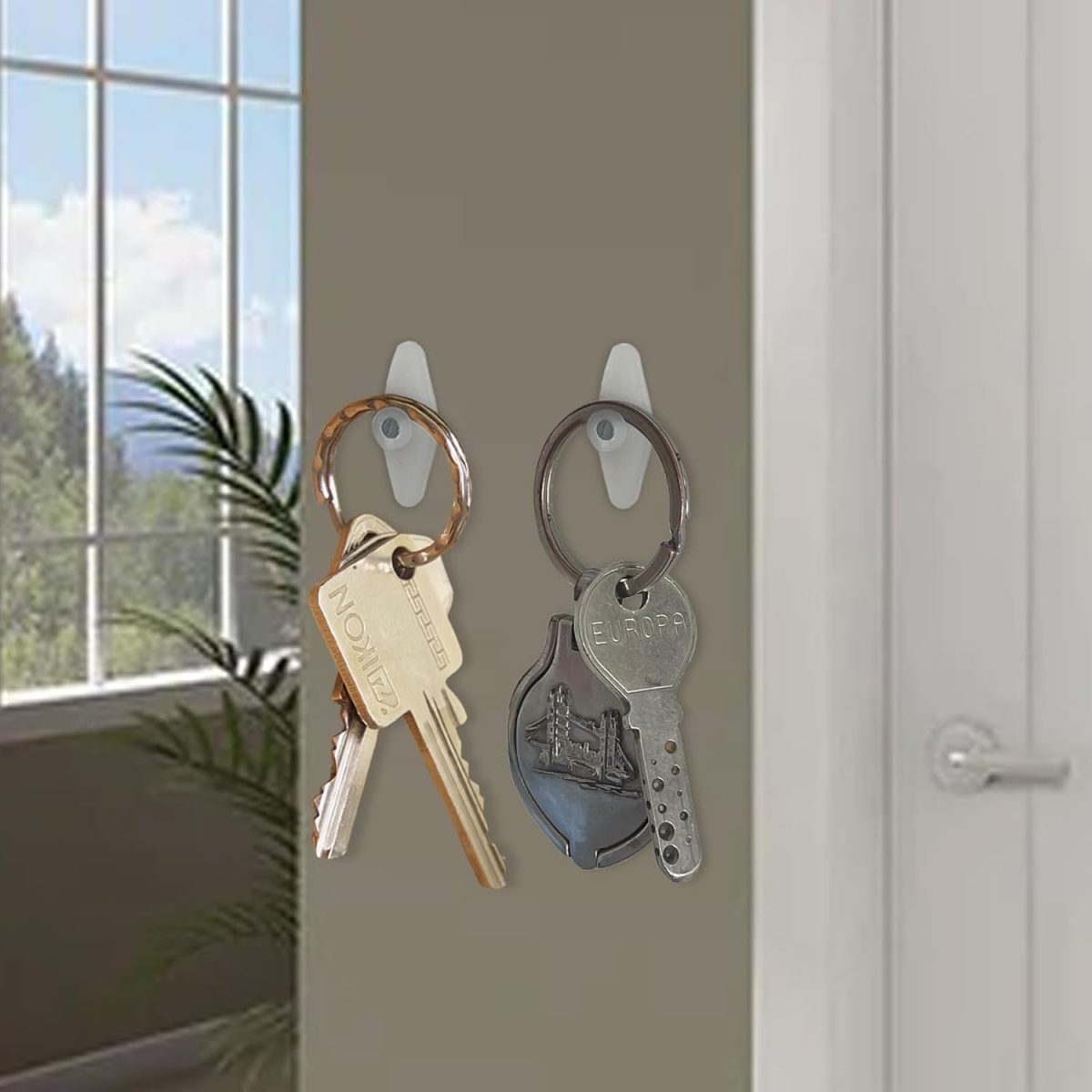 Jinka Nails (Regular Size, 50 Pieces) Wall Hooks for Photo Frames, Clocks, Mirrors, Keys, Decorative Items, etc. Holds Upto 3 Kgs. Wall Hooks for Hanging Strong - 50 Pieces Packet. - Image 3