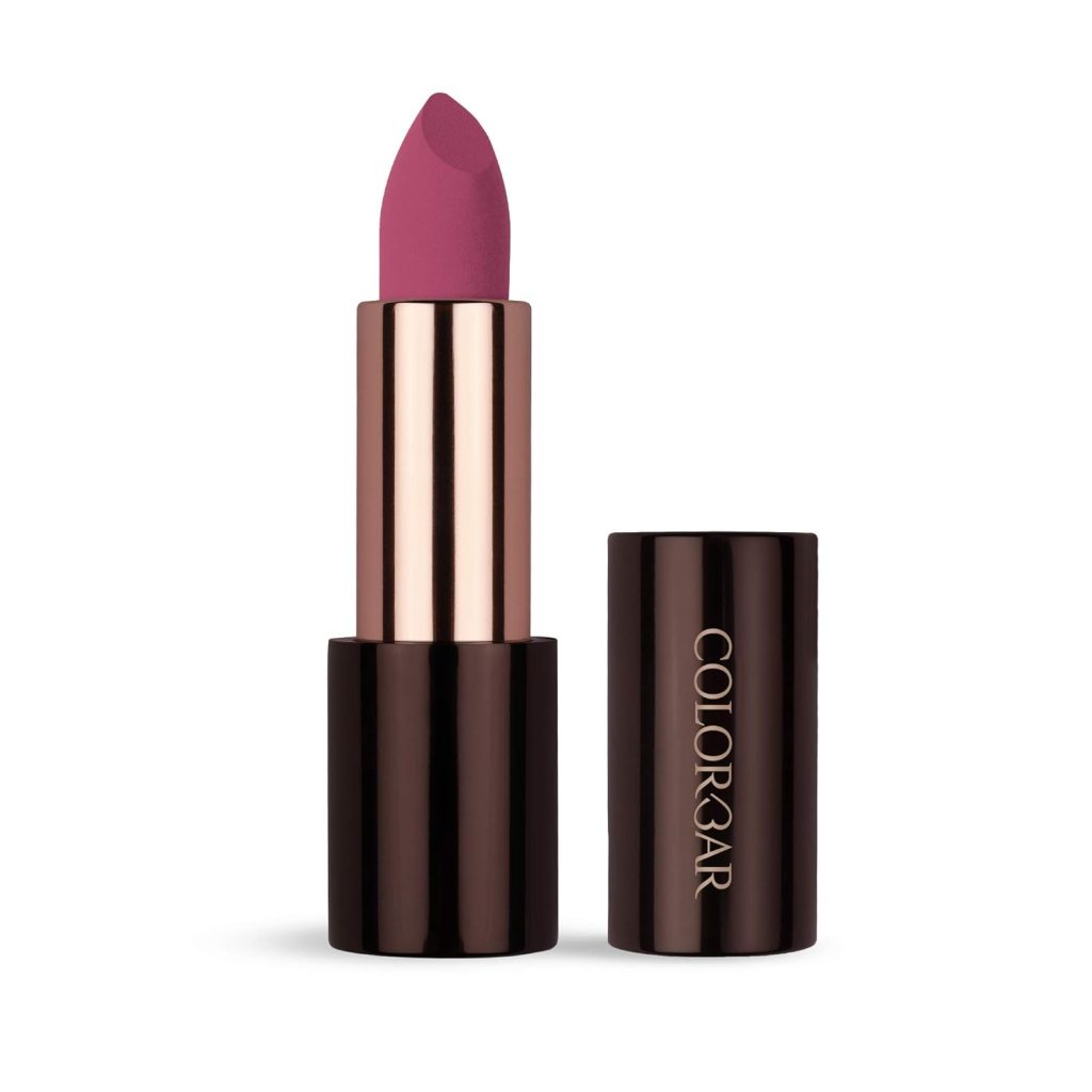 Colorbar Sinful Matte Lipcolor, Pink, 3.5 g | Smudge Proof | Transfer Proof | Long Wearing | Paraben Free | Lightweight | Sea Fennel Wax