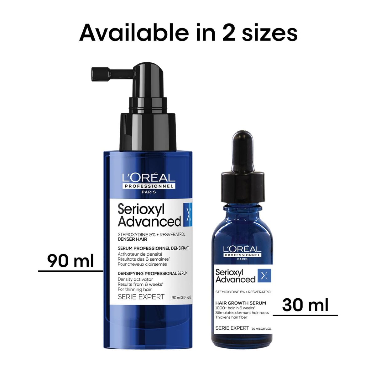 L’Oréal Professionnel Scalp Advanced Serioxyl Advanced Density Activator Serum | Leave-In Serum for Hair Growth with 5% Stemoxydine | Spray Format for Men & Women - Image 8
