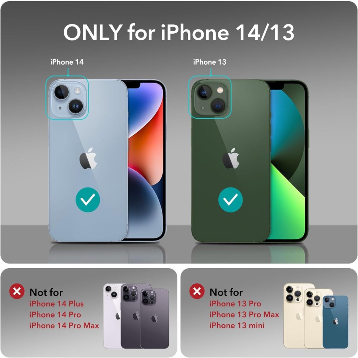 Prolet Case for iPhone 13 Silicone Case Clear Transparent Shockproof Protective Phone Soft Silicone Slim Cover for iPhone 13 (Transparent) - Image 2
