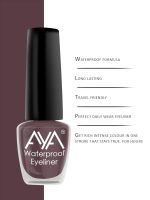 AYA Waterproof Eyeliner Quick Drying, Smudge proof, Long Lasting & Waterproof Liquid Color Eyeliner for Eye Makeup (Brown, 5 ml) - R - Image 2