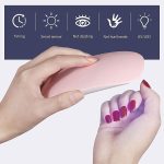 Cyrox Professional Nail Dryer & Salon Nail Polish Dryer UV Lamp For Nails Art, Fingernails or Toe Nails Paint Dryer Machine for Home DIY Salon Nail Art (1Pcs) - Image 2