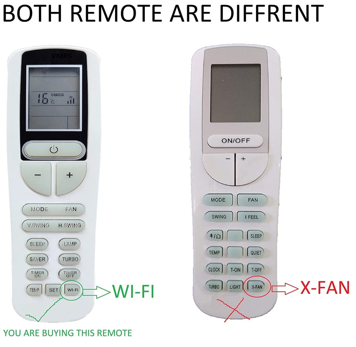 LUCRE 2 Years Warranty AC Remote Compatible for Voltas Smart Split AC Remote 1.5 Ton 2 Ton 5 Star with WiFi Button (SAC_185V_JZJ, White) - Image 2