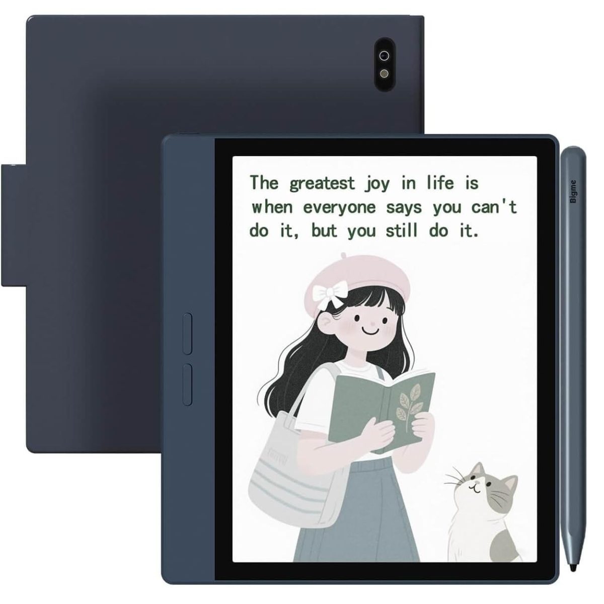 Bigme B7 7'' Color ePaper Tablet eReader with 4G Calling, 8GB RAM, 128GB Storage, BT 5.0, WiFi - Blue (Latest 2025 Model)