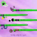 Clumsy Cat Eyes Kajal Pencil for Women - Enriched with Almond Oil & Vitamin E | Long Lasting, Smudge Proof & Waterproof | 24 Hrs Stay Long Smooth & Soft | Use as Kajal or Eyeliner Evil Eye (blue) - Image 7