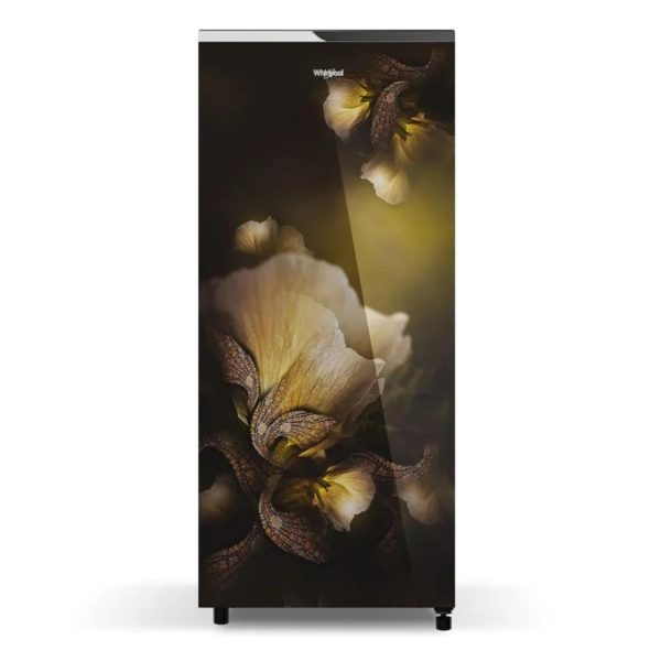 Whirlpool Icemagic Pro 192L 5 Star Glass Finish Single Door Refrigerator (Model: DC 215 IMPRO GD PRM, Gold Dust, Inverter Compressor)