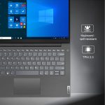 Lenovo V14 Intel Core i5 12th Gen 14" (35.56cm) FHD (1920x1080) Antiglare 250 Nits Thin and Light Laptop (8GB RAM/512GB SSD/DOS/Iron Grey/1.43 kg), 82TS005DIH - Image 3