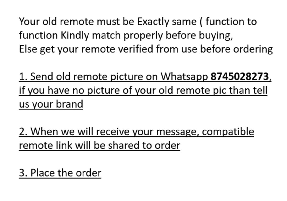 GMQ Air Conditioner Remote Compatible for Samsung Split AC Remote Control (Please Match The Image with Your Old Remote) AC-90 - Image 2