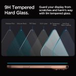 Spigen EZ Fit Tempered Glass Screen Protector Guard For iPhone 16 Pro Max - 2 Pack - Image 5