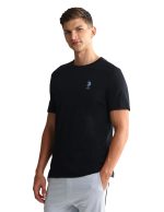 U.S. POLO ASSN. Men's Cotton Regular Fit Crew Neck Embroidered Logo I633 Lounge T-Shirt - Pack of 2 - Image 2