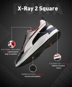 Puma Unisex-Adult X-Ray 2 Square Res,Black-White-Cool Mid Gray,Sneaker - 8UK (40220005) - Image 6
