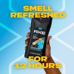 AXE Alaska 3 In 1 Body, Face & Hair Wash for Men, Long-Lasting Refreshing Ocean Air & Bergamot Fragrance Natural Origin Ingredients,Removes Odor & Bacteria, No Parabens, Dermatologically Tested, 250ml - Image 4