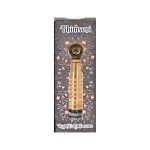 Bhimseni Rajshahi Black Surma, Traditional Ayurvedic Eye Care with Triphala,Herbs & motibhasm, Brass royal airtight brass surmedani