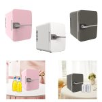 ARTISOUL® Mini Fridge 6L/8 Can Small Refrigerator Compact Refrigerator for Office Car Pink | Major Appliances | Refrigerators & Freezers | Mini Fridges - Image 3