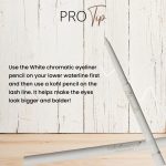 Coloressence Chromatic Smudgeproof Matte Eyeliner Cum Lightweight Long Lasting Smudge Proof Kajal -Deep Brown - Image 6