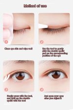 Feora9X Polyvinyl Chloride 600 Pcs Invisible Eyelid Tape for Hooded Eyes - Waterproof, Double Eyelid Lifter Strips - Image 2