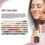 Emigel Professional UV Gel Polish RUSTIC RED GLITTER - E026 | Cured With UV LED Lamp | Super Glossy Finish |Quick Drying Nail Polish (12ml) - Image 5