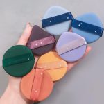 Zollyss Beauty Blender 7 Pcs with Storage Box Makeup Sponges, Air Cushion Powder Puff Beauty Tools Women Professional Cosmetic Puff with Box Powder Sponge Dry & Wet Use (Multicolor)