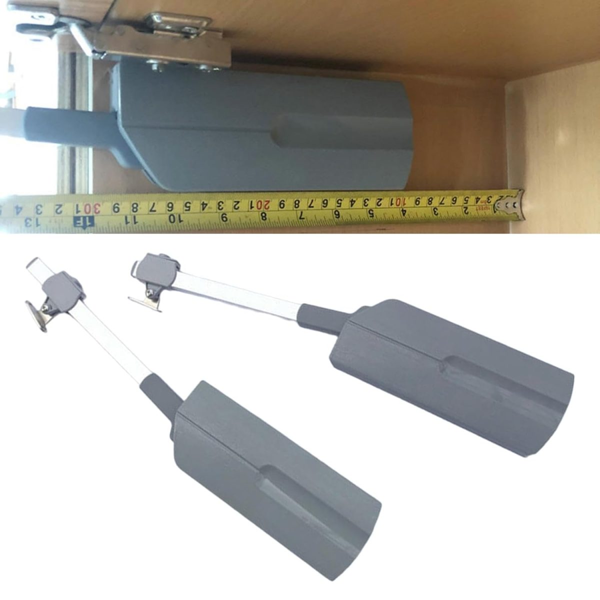 HEAVENGLOW Cabinet Door Support Rod Adjustable Lift up Strut for Cabinet Wardrobe Flaps - Image 7