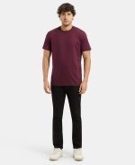 Jockey Men's Super Combed Cotton Regular Fit 2714 Rich Solid Round Neck Half Sleeve T-Shirt (Pack of 2) - Image 9
