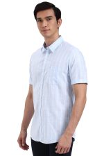 Peter England Men Cotton Regular Casual Half Sleeve Shirt - Image 2