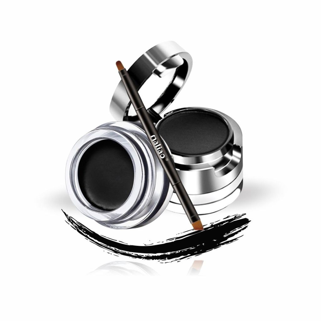 Maliao Studio Touch 2-in-1 Gel Kajal Eyeliner Cake - 24-Hour Long-Lasting Definition