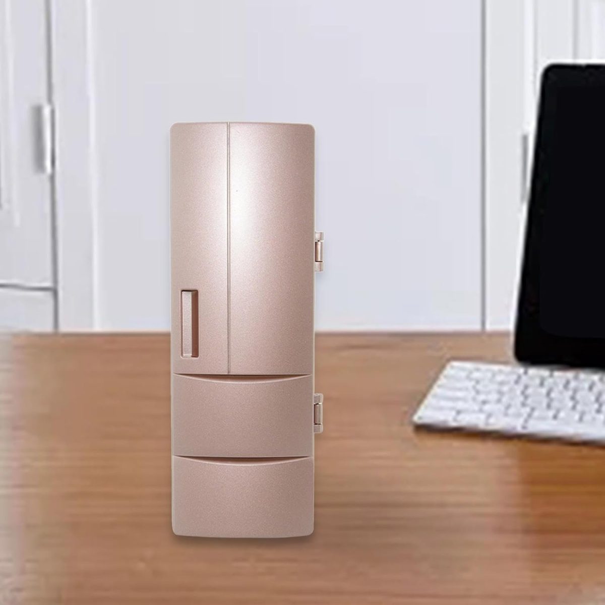 ARTISOUL® Generic Car Refrigerator USB Mini Fridge for Dorm Driving Food Beverage Pink | Major Appliances | Refrigerators & Freezers | Mini Fridges - Image 6