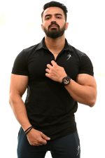 FUAARK Men's Solid Slim Fit Polo Shirt - Image 4