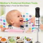 INALSA Hand Blender 1500 W|Silent DC Copper Motor|European Stepless Variable Speed Design| X.Large 1L Chopper|Unique Potato Masher| Detachable| Stainless Steel-Robot INOX 1500 StepUp - Image 7