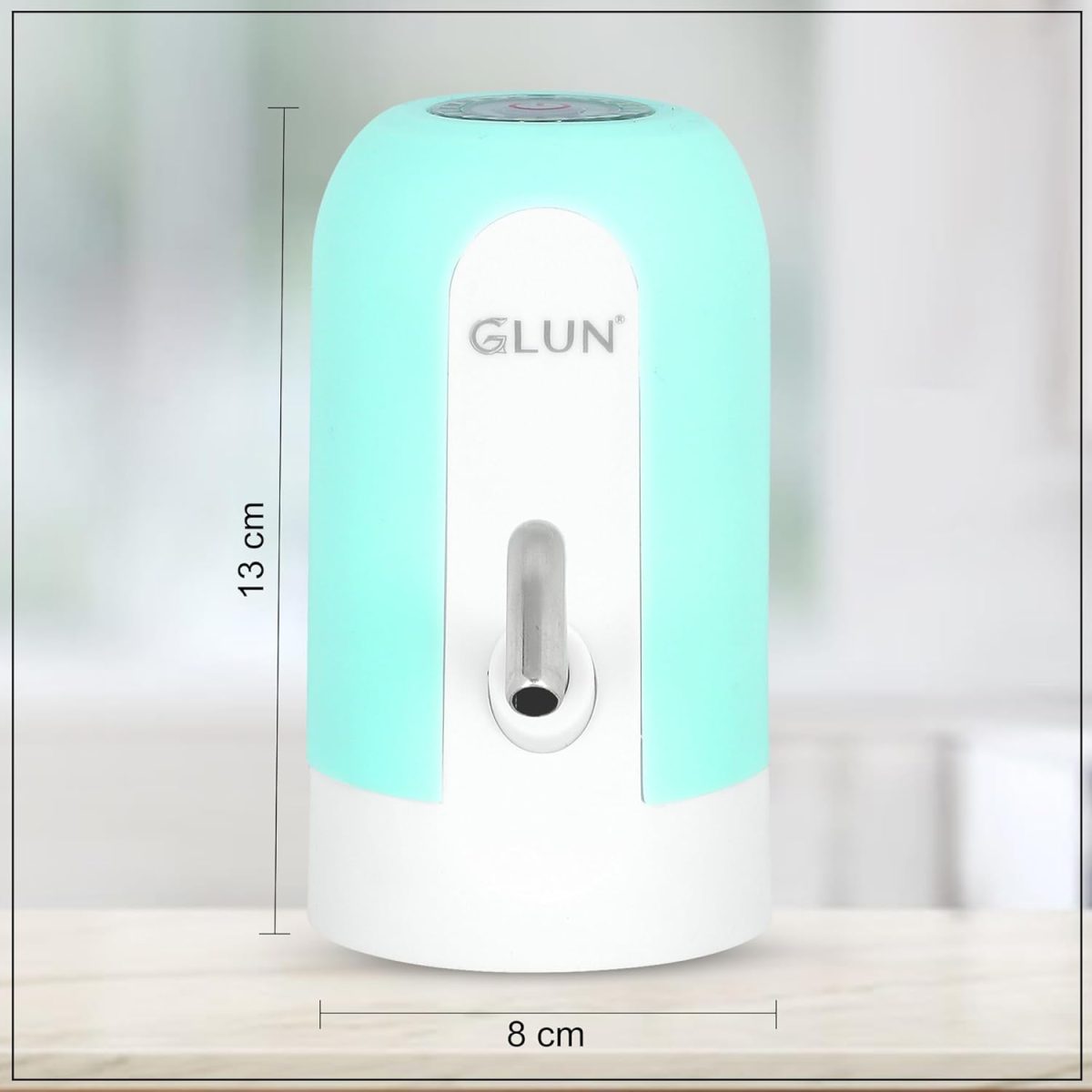 GLUN® Portable Water Dispenser, Rechargable Water Dispenser Pump Type-C Cable, Pumps Water Upto 5 to 20 Litre Bottle - Image 4