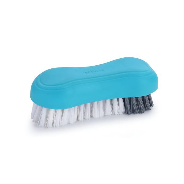 Sparkmate By Crystal Premium Cloth Brush, with Soft & Hard Bristles, Assorted, Plastic