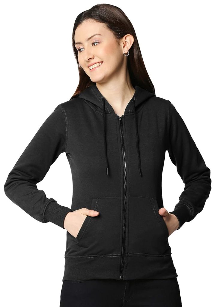 Wear Your Opinion Women's Fleece Zipper Hoodie Jacket