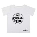 Lion King by Wear Your Mind Boy's Solid Regular Fit T-Shirt