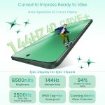 realme 15 Pro 5G Smartphone 12+256GB Green,4K 60FPS,144Hz HyperGlow 4D Curve Display,7000mAh Battery,80W SuperVOOC, Camera Triple 50MP, Snapdragon 7 Gen 4, IP69 - Image 4