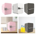 ARTISOUL® 6L Mini Fridge Freestanding Beverage Refrigerator Coolers for Office Bar Home Pink | Major Appliances | Refrigerators & Freezers | Mini Fridges - Image 3