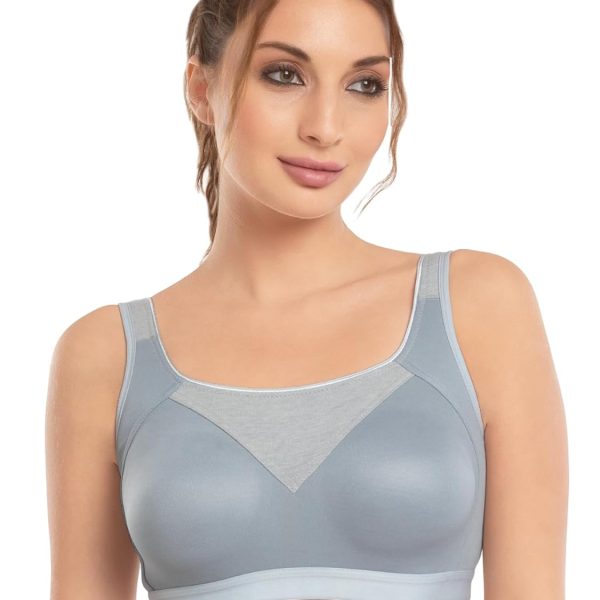 DAISY DEE Wireless Sports Bra for Women – Soft Cup, Full Coverage Slip-On Shaper Bra – Seamless Proactive Wireless Styling Active Bra Gym/Yoga Wear Easy Peasy Slip Bra - NCLIRE