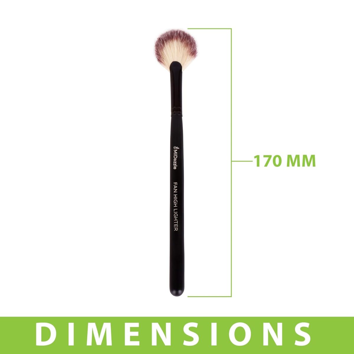 Midazzle Professional Fan Brush (MIMB00407) - Image 5
