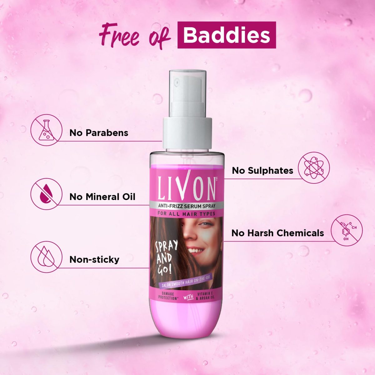 Livon Shake and Spray Hair Serum, 100 ml - Image 8