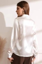 POPWINGS Women's Solid Regular Fit T-Shirt - Image 2