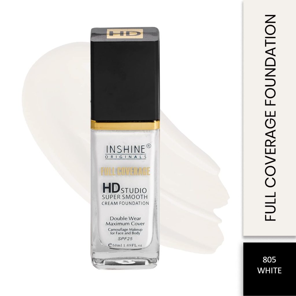 INSHINE Full Coverage HD Studio Base Foundation Full Coverage Liquid Foundation And Absorbs Oil
