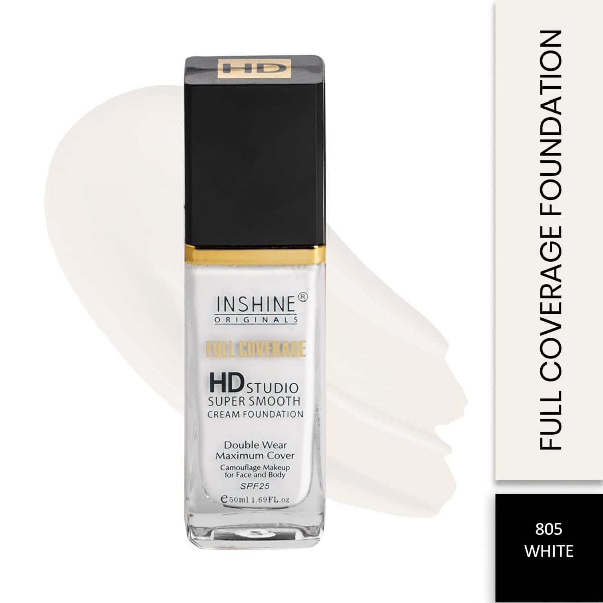 INSHINE Full Coverage HD Studio Base Foundation Full Coverage Liquid Foundation And Absorbs Oil