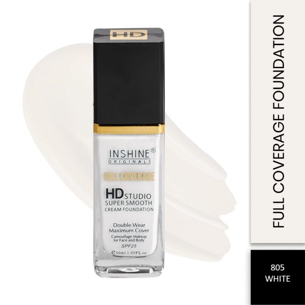 INSHINE Full Coverage HD Studio Base Foundation Full Coverage Liquid Foundation And Absorbs Oil